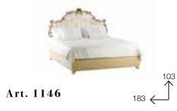 Двуспальная кровать Chelini Fhlo, Fhgo 1146