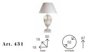Настольная лампа Chelini Febp 431
