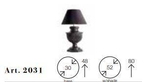 Классическая лампа Chelini Febp 2031