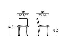 Дизайнерский стул Potocco Candy Chair 943