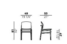 Дизайнерский стул Potocco Patio 791/II