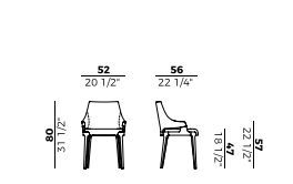 Обеденный стул Potocco Velis 942