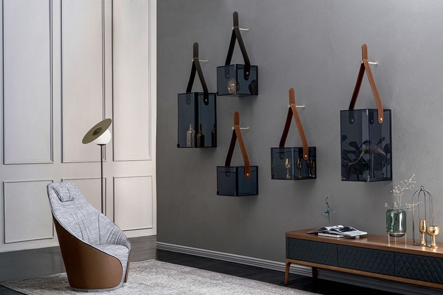 Дизайнерская полка Tonin Casa Cheri 6477