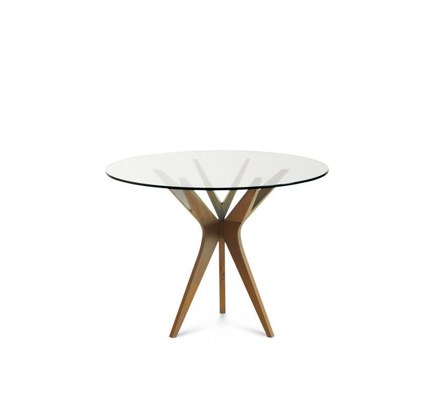 Обеденный стол в эко-стиле Roche Bobois Aster Pedestal Table