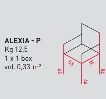 Современный стул Airnova Alexia - P