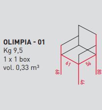 Современное кресло Airnova Olimpia - 01