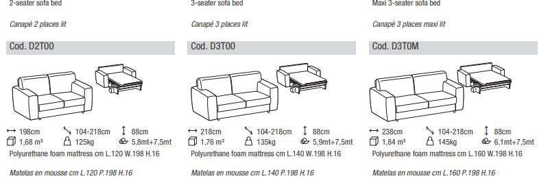 Стильный диван-кровать Ditre Italia Isabel