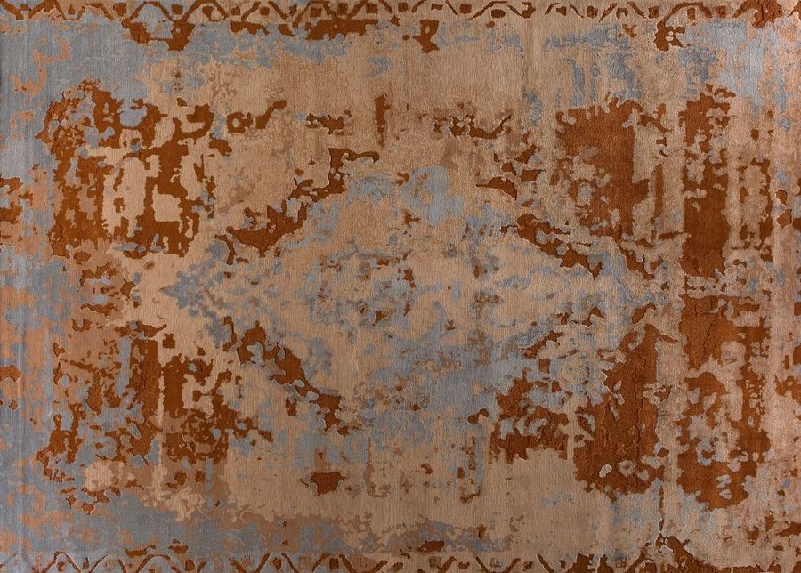 Яркий ковер Golran Topkaj Terracotta