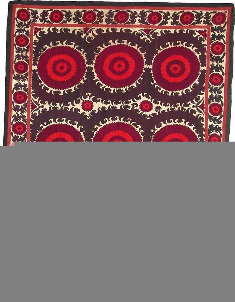 Красный ковер Altai Suzani SUZ0213