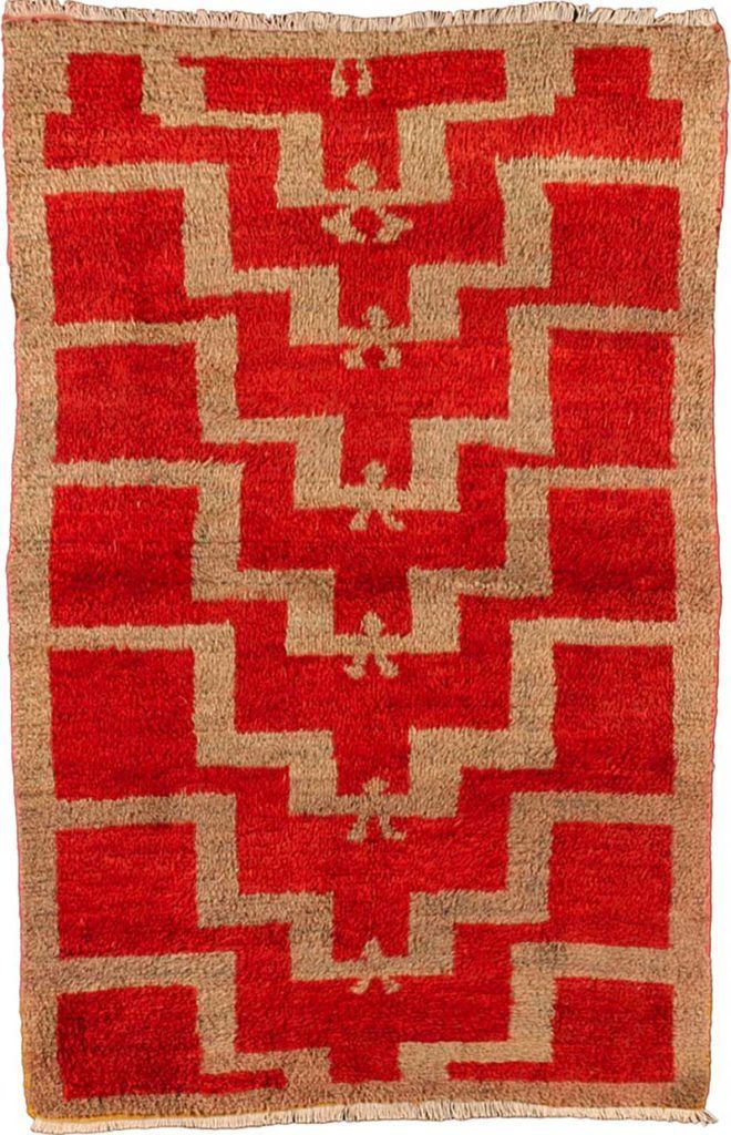 Красный ковер Altai Tülü TUL0597