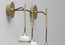 Настенный светильник Designheure Applique Suspendue Duo Grand Fleur De Kaolin