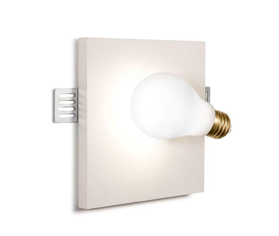 Лаконичный светильник Slamp Idea Recessed Wall