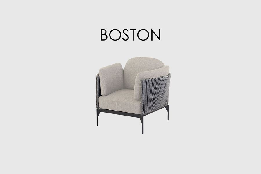Уличное кресло Skyline Design Boston Armchair