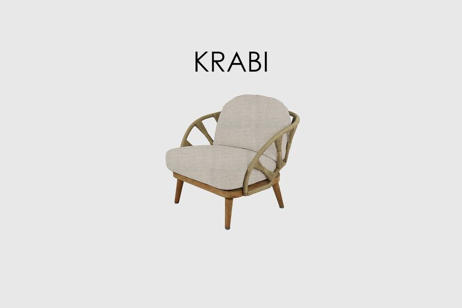 Стильное кресло Skyline Design Krabi Armchair