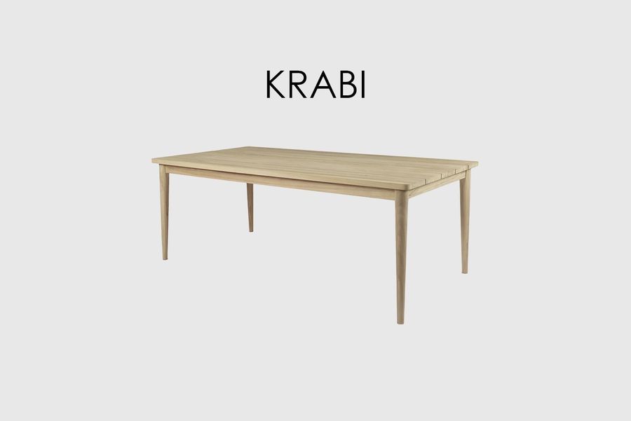 Прямоугольный стол Skyline Design Krabi Dining Table Rectangular