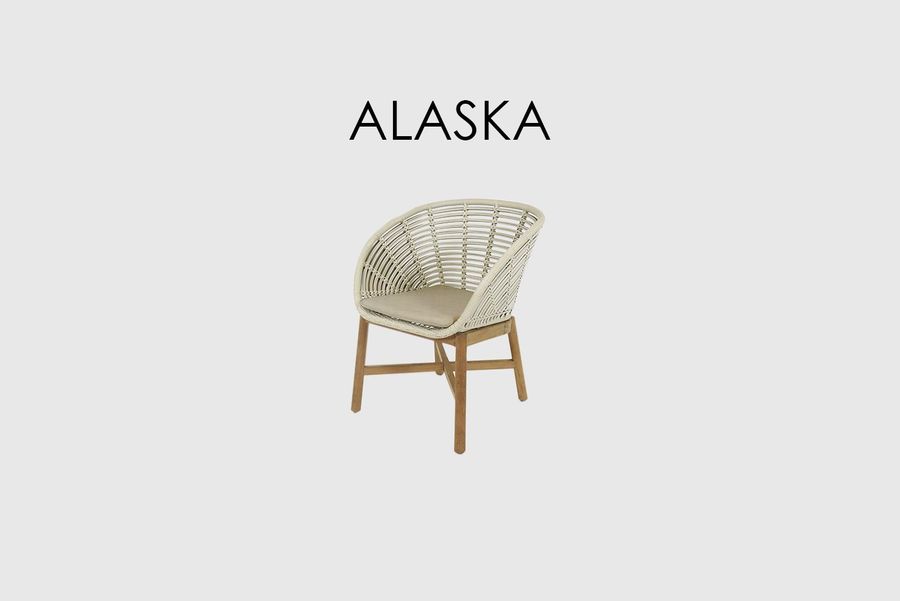 Стул с подлокотниками Skyline Design Alaska Dining Armchair