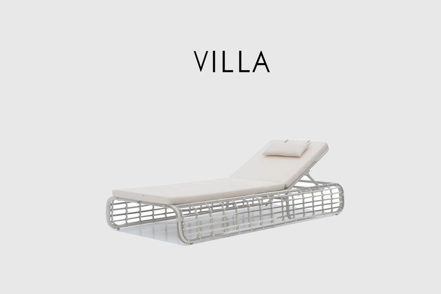Модный шезлонг Skyline Design Villa Lounger
