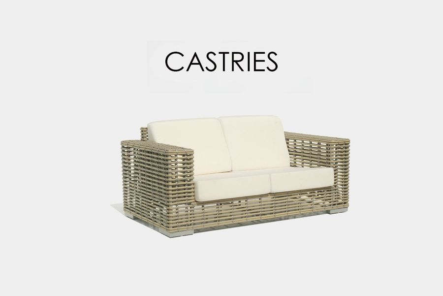 Двухместный диван Skyline Design Castries Loveseat