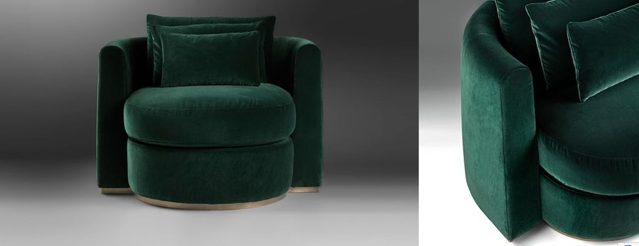 Дизайнерское кресло Annibale Colombo A1678 - Silvana
