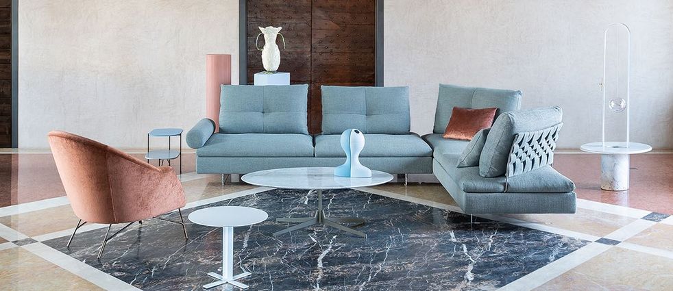 Мягкая мебель Saba – для современного и динамичного интерьера