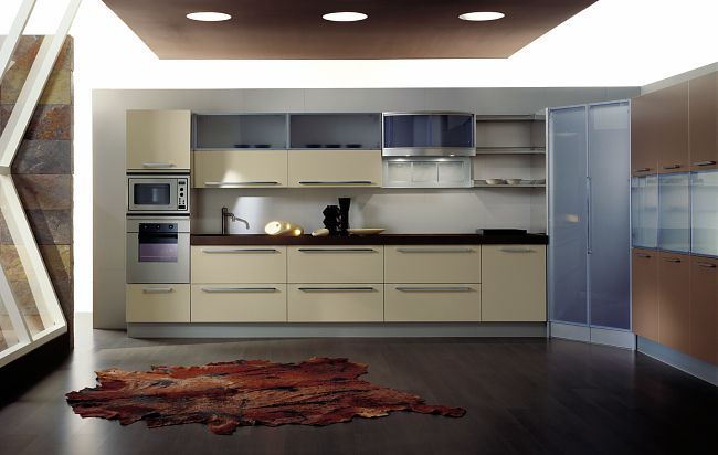 Кухня Aster Cucine. Модель Trendy Laminato Colours
