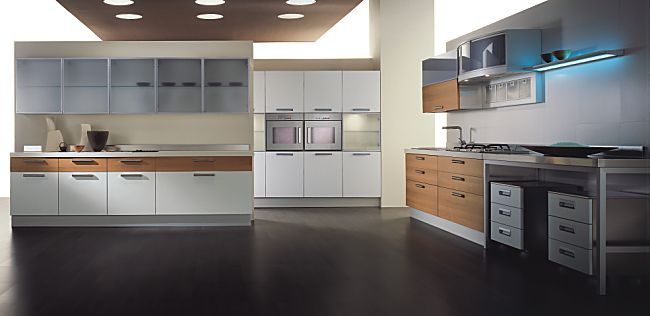 Кухня Aster Cucine. Модель Trendy Laminato Colours