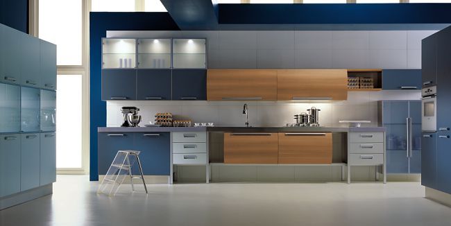 Кухня Aster Cucine. Модель Trendy Laminato Colours