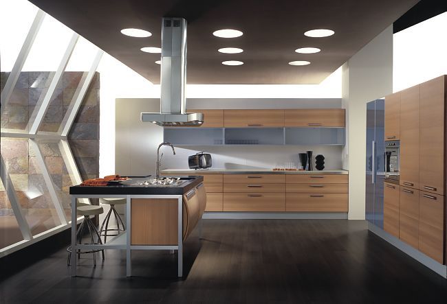 Кухня Aster Cucine. Модель Trendy Wood