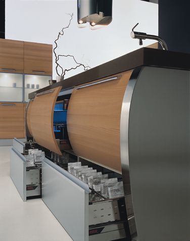 Кухня Aster Cucine. Модель Trendy Wood