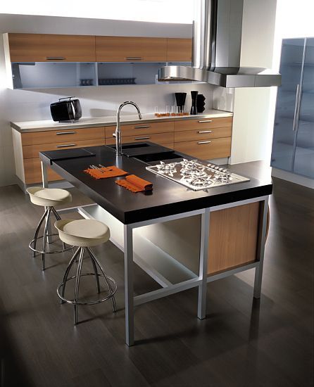 Кухня Aster Cucine. Модель Trendy Wood