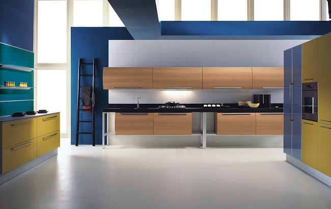 Кухня Aster Cucine. Модель Trendy Wood