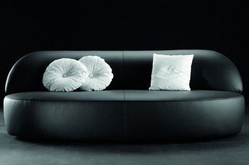 Трехместный диван Cattelan Italia (Noir) Botero