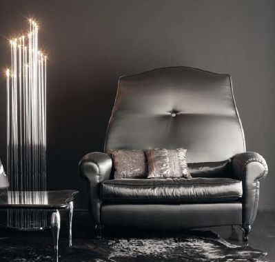 Кресло с высокой спинкой Cattelan Italia (Noir) Arsenio