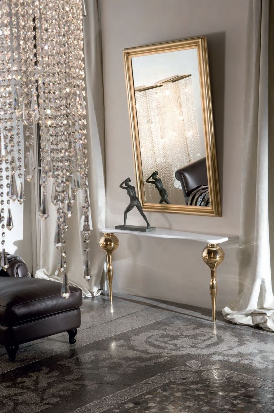 Консоль Cattelan Italia (Noir) Oliver Consolle