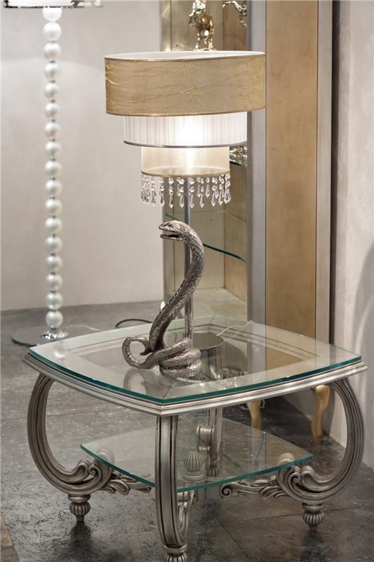 Квадратный столик Mantellassi Narciso - Lamp Table