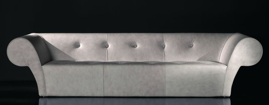 Трехместный диван Cattelan Italia (Noir) Aston