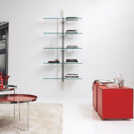 Книжная полка Cattelan Italia Chicago LCD