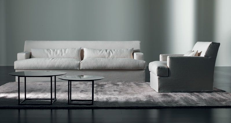 Двухместный диван Meridiani Bogart Slim