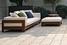 Уличный диван Minotti Alison Iroko Outdoor