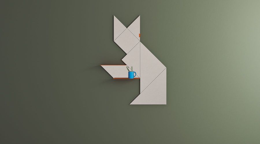 Зеркало Lago Tangram