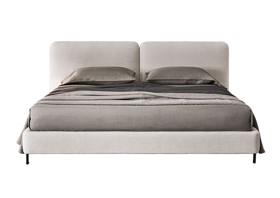 Кровать с мягким изголовьем Minotti Tatlin Cover