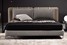Кровать с мягким изголовьем Minotti Tatlin Soft
