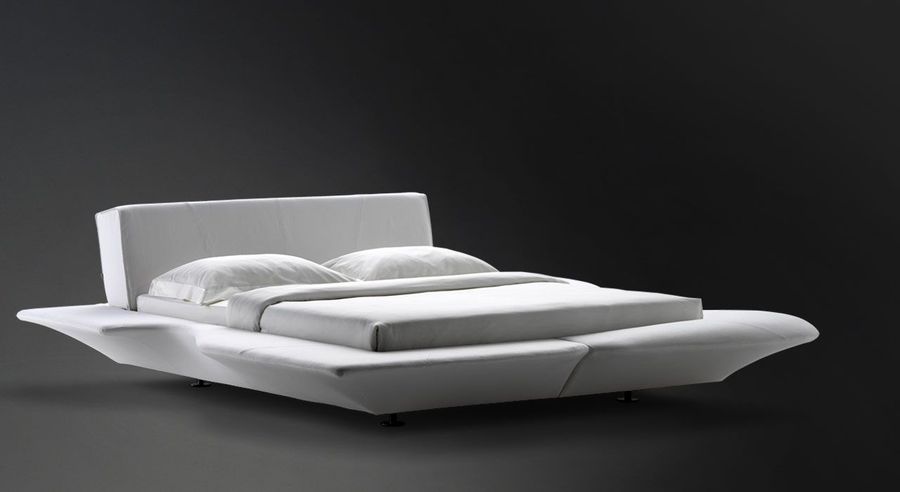 Кровать с асимметричным основанием Flou GrandPiano