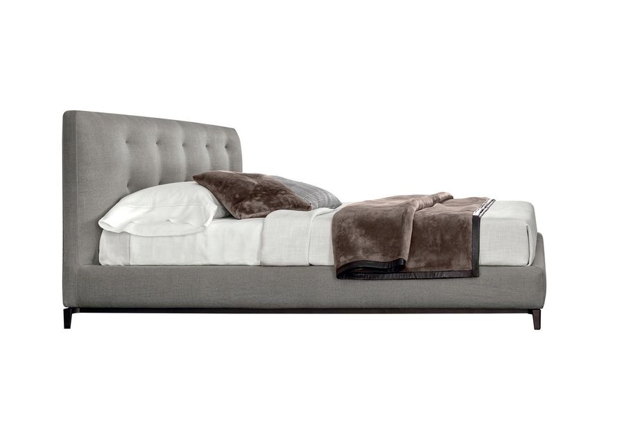 Кровать с мягким изголовьем Minotti Andersen Quilt