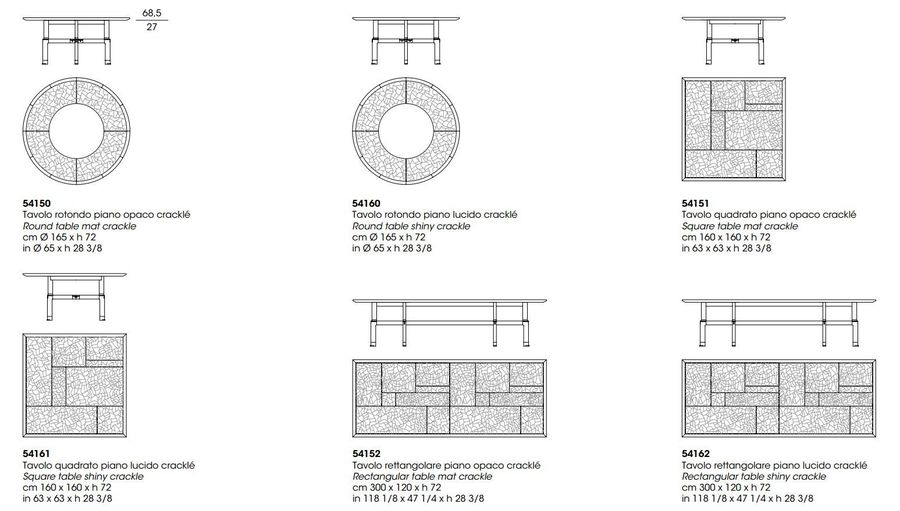 Обеденный стол Giorgetti Yli