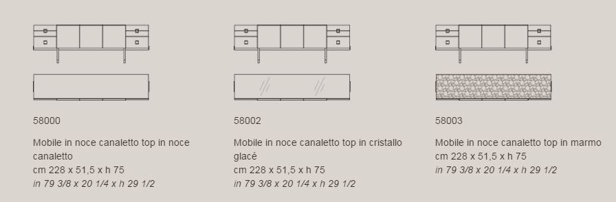 Комод Giorgetti Oscar