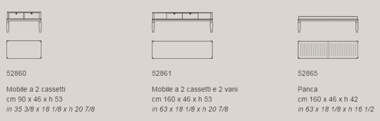 Банкетка Giorgetti Roi