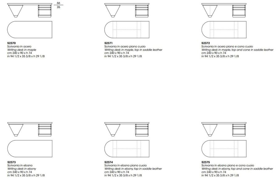 Письменный стол Giorgetti Scriptor