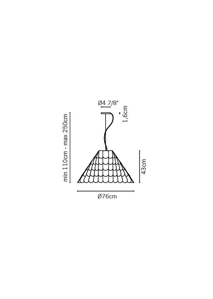 Люстра Fabbian Roofer