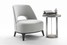 Кожаное или текстильное кресло FlexForm Ermione
